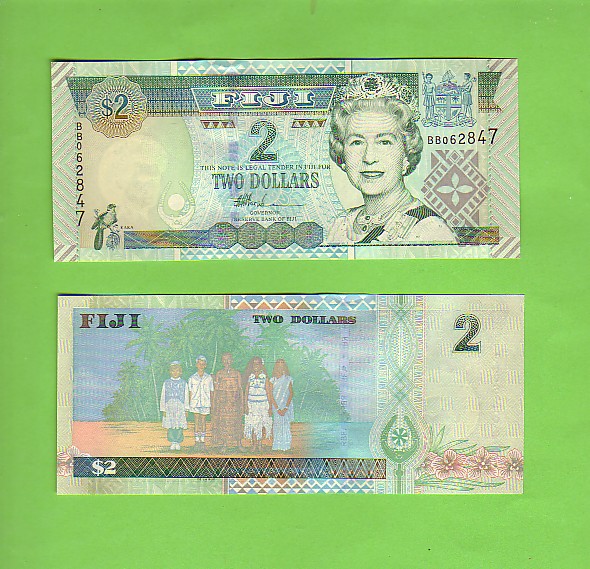 FIJI - $2/Kaka Bird/Ethnic Diversity