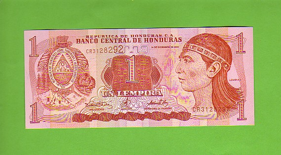 HONDURAS - Banknotes