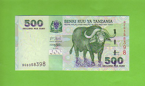 TANZANIA - Banknotes